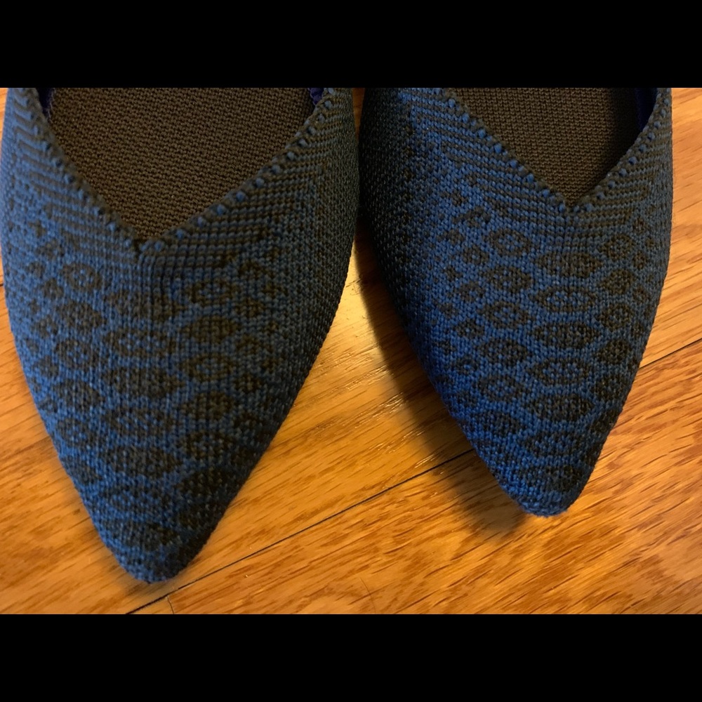 Retired Rothy's Teal Python 8 VEUC - Picture 6 of 8